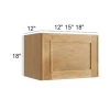 Coastal Rye - RTA Wall Cabinet 15" x 18"