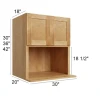 Coastal Rye - RTA Microwave Wall Cabinet 30" x 30"