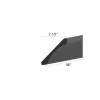 Ebony Shaker - Coved Crown Moulding