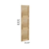 Coastal Rye - Matching Tall End Panel 90"