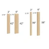 Coastal Rye - Tall Wall Filler 3" x 96"