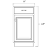 Base Cabinet 15"
