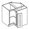 Coastal Rye - Assembled Easy Reach Cabinet 36"