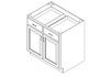 Base Cabinet 33" left view