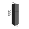 Ebony Shaker -  RTA Utility Cabinet 18" x 96"