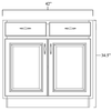 Base Cabinet 42"