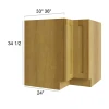 Burnt Sugar Shaker - RTA Base Easy Reach Cabinet 33"