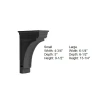 Ebony Shaker - Small Corbel