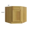 Burnt Sugar Shaker - RTA Diagonal Corner Sink Base Cabinet 36"