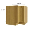 Burnt Sugar Shaker - RTA Lazy Susan Corner Base Cabinet 36"