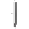 Westport - Base Fluted Filler 3"