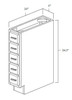 Westport  - RTA Spice Drawer Base Cabinet 6"
