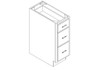 Drawer Base Cabinet 12" right view