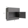 Westport - RTA Farm Sink Base Cabinet 36"