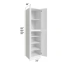 Vail White  -  RTA Utility Cabinet 24" x 90"
