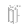 Vail White -  Wall Cabinet 09" x 36"
