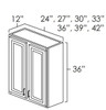 Wall Cabinet 24" x 36"