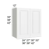 Vail White - RTA Wall Cabinet 27" x 30"