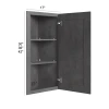 Westport - RTA Angled End Wall Cabinet 12" x 36"