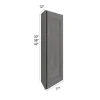 Westport - RTA Angled End Wall Cabinet 12" x 36"