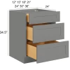 Quik Silver - RTA Drawer Base Cabinet 24"