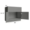 Quik Silver - RTA Farm Sink Base Cabinet 36"