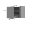 Quik Silver - RTA Lazy Susan Corner Base Cabinet 36"