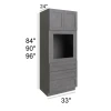 Quik Silver - RTA Universal Oven Cabinet 33" x 90"