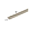 Manatee Gray - Rope Insert Moulding