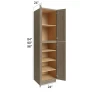 Manatee Gray - RTA Utility Cabinet 24" x 84"