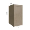 Manatee Gray - RTA Utility Wall Cabinet 18" x 30"x24"