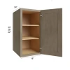Manatee Gray - RTA Utility Wall Cabinet 18" x 36"x24"