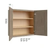 Manatee Gray - RTA Wall Cabinet 36" x 36"
