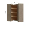 Manatee Gray - RTA Wall Easy Reach Cabinet 36"