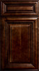 Coco - RTA Single Decorative Stacker Wall Cabinets 36" x 12" with Beveled Glass