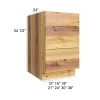 Whitetail Buck Shaker - RTA Drawer Base Cabinet 15"