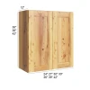 Whitetail Buck Shaker - RTA Wall Cabinet 24" x 36"
