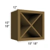 Smokehouse Hickory- Wine Storage Cube  18x18