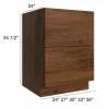 Smokehouse Hickory - Two Drawer Base Cabinet - 30"