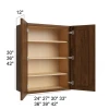 Smokehouse Hickory - RTA Wall Cabinet 42" x 36"