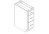 Drawer Base Cabinet 12" right view