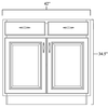 Base Cabinet 42"