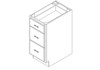 Drawer Base Cabinet 15" left view