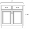 Base Cabinet 36"