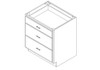Drawer Base Cabinet 30" left view