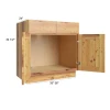 Whtietail Buck Shaker - RTA Sink Base Cabinet 33"