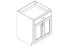 Base Cabinet 27" right view