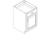 Base Cabinet 21" right view