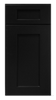 Ebony Shaker - Assembled Full Height Base 12"