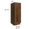 Smokehouse Hickory - RTA Full Height Base 15"